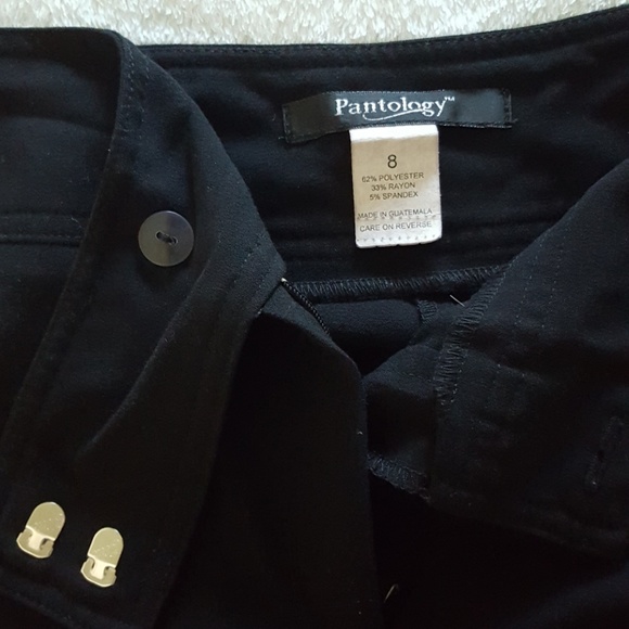Cropped black work pants - Picture 4 of 4